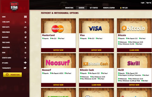 Redstag Screenshot - Banking