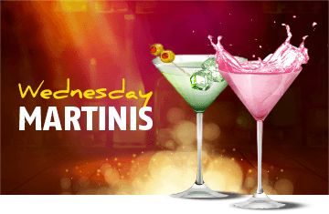Red Stag Wednesday Martinis Cashback